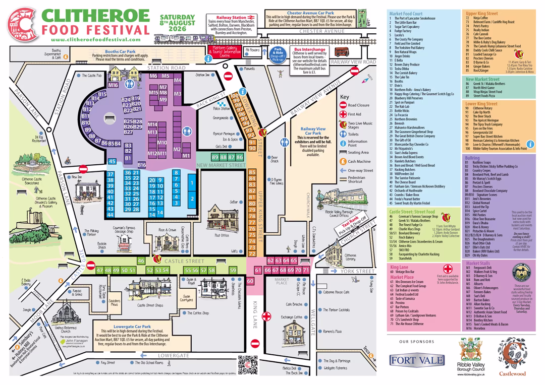 Food Festival Map 2026